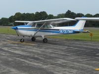 N757MK @ 3W2 - On the ramp at Put In Bay, Ohio - by Bob Simmermon