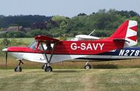 G-SAVY @ EGBO - @ the 100 years of flying at Wolverhampton Airfields fly-in. - by Paul Massey