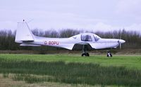 G-BOPU @ EGFH - Visiting Grob G115 aircraft operated by Horizon Flight Training based at MOD St. Athan. - by Roger Winser
