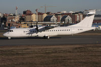SE-MKA @ BMA - All white before the new colours of BRA Braathens Regional Airlines. - by Anders Nilsson