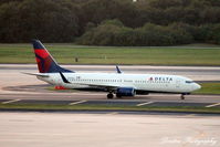 N3760C @ KTPA - Delta Flight 1558 (N3760C) arrives at Tampa International Airport following flight from Los Angeles International Airport - by Donten Photography