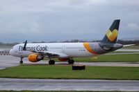G-TCDD @ EGCC - on taxiway Bravo on route to terminal T1, also flies with TCX Scandinavia, - by Jez-UK
