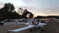 N309EF - After forced landing  on 23 Freeway in Ventura County - by Matt Hamilton
