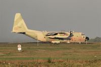 435 @ LFRB - Lockheed C-130H Karnaf, Taxiing to parking area, Brest-Bretagne Airport (LFRB-BES) - by Yves-Q