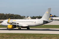 EC-MEL @ LMML - A320 EC-MEL Vueling - by Raymond Zammit