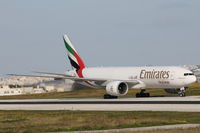A6-EFI @ LMML - B777 A6-EFI Emirates Cargo - by Raymond Zammit