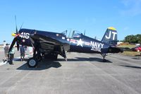 N713JT @ SUA - Corsair - by Florida Metal