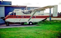 LX-UGO @ LUX - Luxsenbourg 2.6.92. Aircraft crashed 2.12.93 in Liberia - by leo larsen