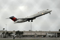 N985AT @ PBI - Takeoff on runway 10R - by Bruce H. Solov