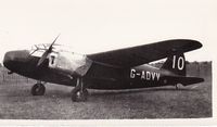 G-ADVV @ OOOO - Recently discovered photograph, hence no information. - by Graham Reeve