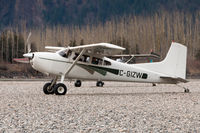 C-GIZW - Cessna 180K Skywagon on the gravel near Hope BC - by James Abbott