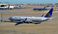 N77431 @ KDFW - Pushback DFW - by Ronald Barker