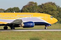 F-GZTB @ LFRB - Boeing 737-33V, Take off run rwy 07R, Brest-Bretagne Airport (LFRB-BES) - by Yves-Q