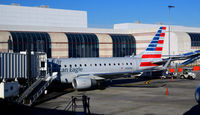 N136HQ @ KCLT - At the gate CLT - by Ronald Barker