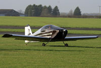 G-HELL @ EGNW - arriving at Wickenby - by Chris Hall