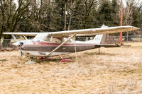C-FELH @ CYHE - 1966 Cessna 172G Skyhawk in much need of some attention at the Hope BC Airport - by James Abbott