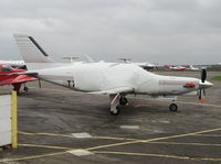 T7-ASH @ EGTF - Piper Malibu Mirage Jetprop at Fairoaks. Ex D-EEEY. - by moxy