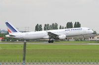 F-GMZA @ LFPO - Airbus A321-111, Landing rwy 06, Paris-Orly airport (LFPO-ORY) - by Yves-Q