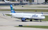 N907JB @ FLL - Jet Blue - by Florida Metal