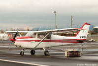 C-GFDK @ CYNJ - Sitting on the tarmac at Langley Regional Airport - by James Abbott