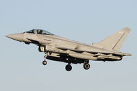ZK309 @ LMML - Eurofighter EF-2000 Typhoon FGR4 ZK309/Q-OP Royal Air Force - by Raymond Zammit