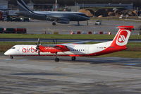 D-ABQE @ EDDL - Taxiing on Duesseldorf Terminal C apron - by Günter Reichwein