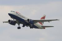 G-EUPM @ LFPO - Airbus A319-131, Take off Rwy 24, Paris-Orly Airport (LFPO-ORY) - by Yves-Q