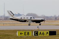 D-ECBE @ EDDP - Small private aircraft on twy A6.... - by Holger Zengler