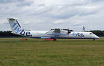 G-JECR @ EGPH - Flybe Dash 8Q-402 - by Mike stanners