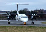 G-JECX @ EGPH - Flybe Dash 8Q-402 - by Mike stanners