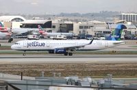 N947JB @ LAX - Jet Blue - by Florida Metal