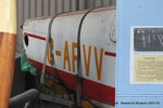 G-APVV @ X4WT - at the rear of one of the hangars at the Newark Air Museum - by Chris Hall