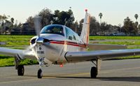 N8169Y @ KRHV - Locally-based 1991 Beehcraft A36 Bonanza taxing out for departure at Reid Hillview Airport, San Jose, CA. - by Chris Leipelt