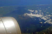 VH-VFF - The perfectly cone-shaped Mount Taranaki (ZQN-AKL) - by Micha Lueck