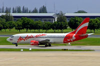 HS-AAM @ VTBD - Boeing 737-301 [23233] (Thai Air Asia) Bangkok-International~HS 30/10/2005. Nose wheel door has AAI on it. - by Ray Barber