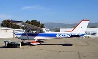 N3035U @ KRHV - 53 year old Cessna 172 still looking great - by adenhart