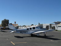 N616KT @ SZP - 2006 Raytheon-Beech G36 BONANZA, Continental IO-550-B 300 Hp, on transient ramp - by Doug Robertson