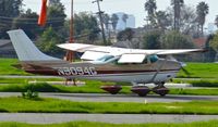 N9094G @ KRHV - Locally-based 1971 Cessna 182N rolling down runway 31R at Reid Hillview Airport, San Jose, CA. - by Chris Leipelt
