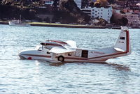 VH-PPT - VH-JAW - now VH-PPT on Sydney Harbour c.1984 - by Arthur Scarf