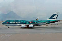 B-HOY @ VHHH - Boeing 747-467 [25351] (Cathay Pacific Airways) Hong Kong International~B 31/10/2005 - by Ray Barber