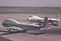 G-ASHZ @ EBOS - G-ASHZ is leaving the apron while G-AOFW is waiting for loading at Ostend in early 1970's. - by Raymond De Clercq