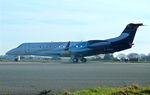 D-AHOI @ EGGW - Embraer EMB 135BJ, c/n: 14501171 ex N671EE at Luton - by Terry Fletcher