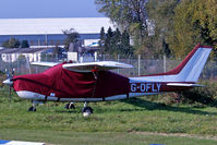 G-OFLY @ EGMC - Cessna 210M Centurion [210-61600] Southend~G 11/10/2008 - by Ray Barber