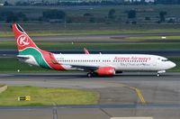 5Y-KYD @ FAJS - Kenya B738 departing for Nairobi. - by FerryPNL