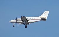 N2660U @ KRHV - San Jose Surgical Supply (San Jose, CA) 1981 Cessna 421C landing runway 31R at Reid Hillview Airport, San Jose, CA. - by Chris Leipelt