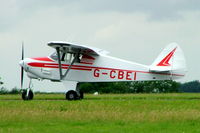G-CBEI @ EGBP - Piper PA-22-108 Colt [22-9136] Kemble~G 01/07/2005 - by Ray Barber