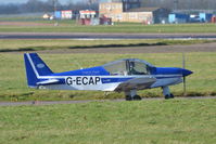 G-ECAP @ EGSH - About to depart from Norwich. - by Graham Reeve