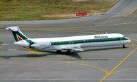 I-DAWL @ LIML - McDonnell Douglas DC-9-82 [49204] (Alitalia) Milan-Linate~I 20/07/2004 - by Ray Barber