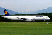 D-AIRM @ LSGG - Airbus A321-131 [0518] (Lufthansa) Geneva-International~HB 23/07/2004 - by Ray Barber