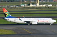 ZS-SJN @ FAJS - SAA B738 taxying out for departure. - by FerryPNL